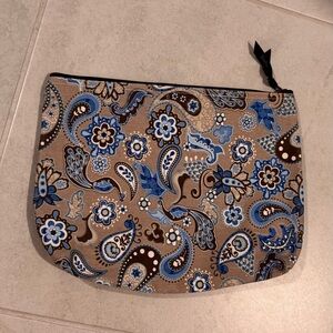 Paisley cosmetic bag
